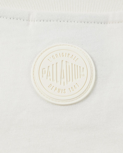 1911422-262 | WOMEN'S DARE THE UNKNOWN IRIS LOGO COTTON T-SHIRT | MARSHMALLOW