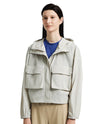1911536-090 | WOMEN'S CARGO HOODED JACKET | GLACIER GREY