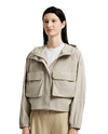1911536-264 | WOMEN'S CARGO HOODED JACKET | CHALK