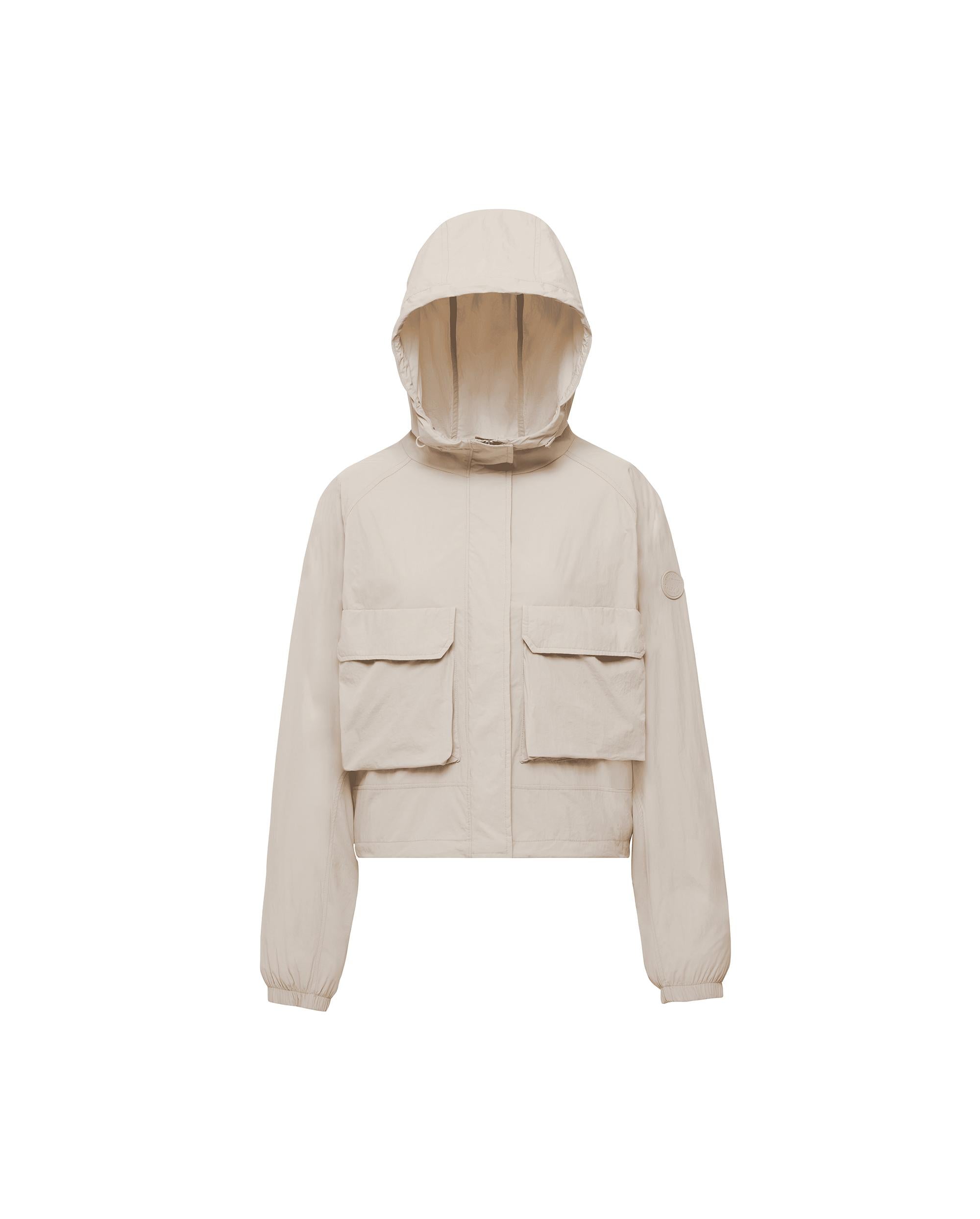 1911536-264 | WOMEN'S CARGO HOODED JACKET | CHALK