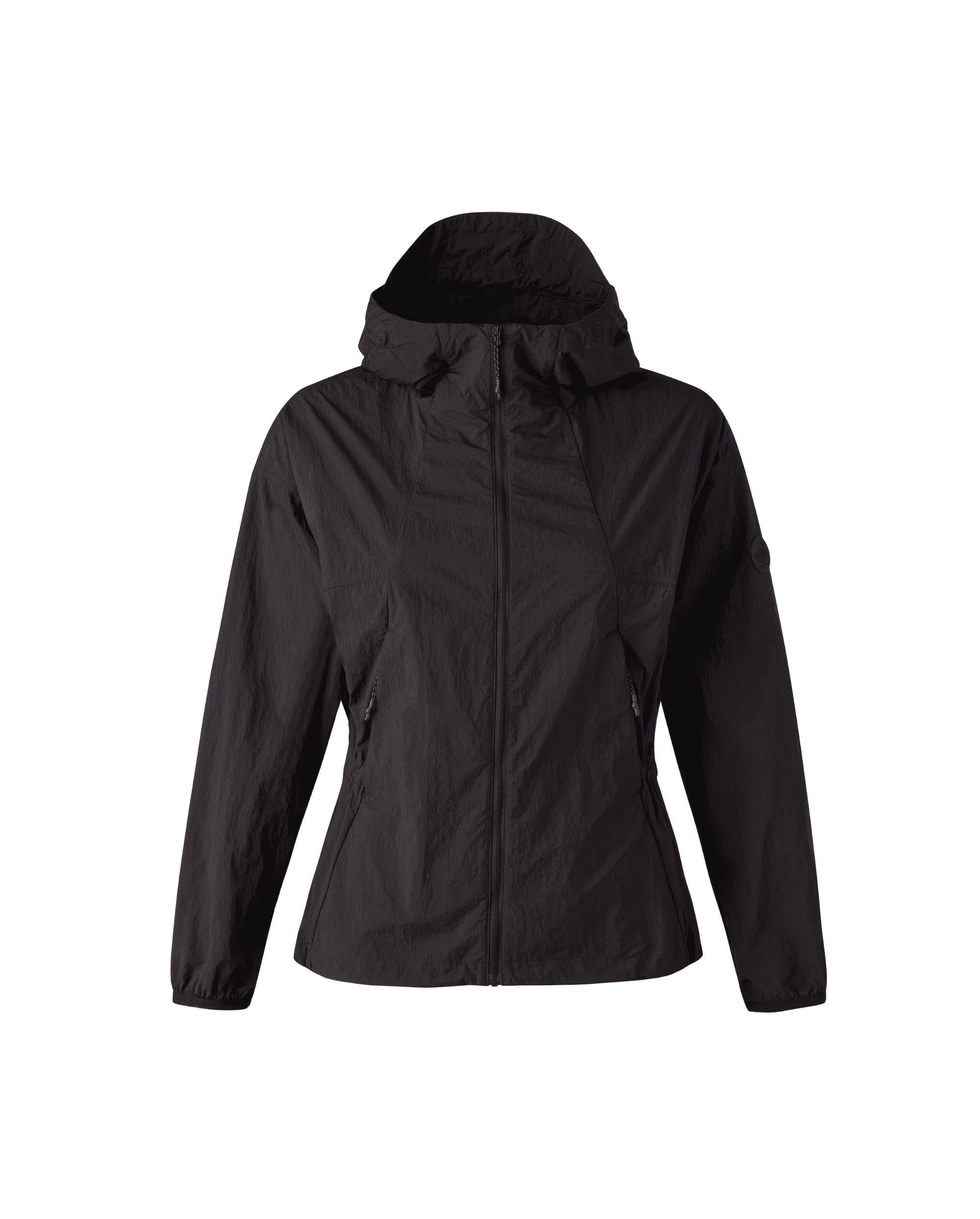 1911712-008 | WOMEN'S HOODED JACKET | BLACK