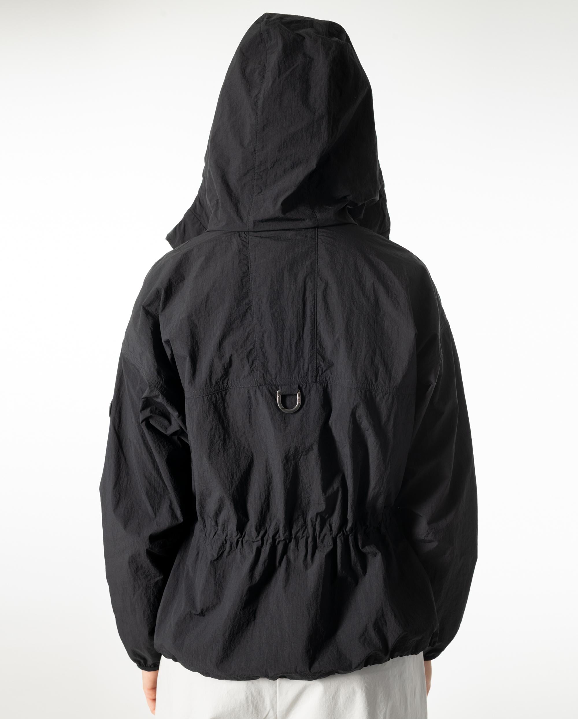 1911712-008 | WOMEN'S HOODED JACKET | BLACK