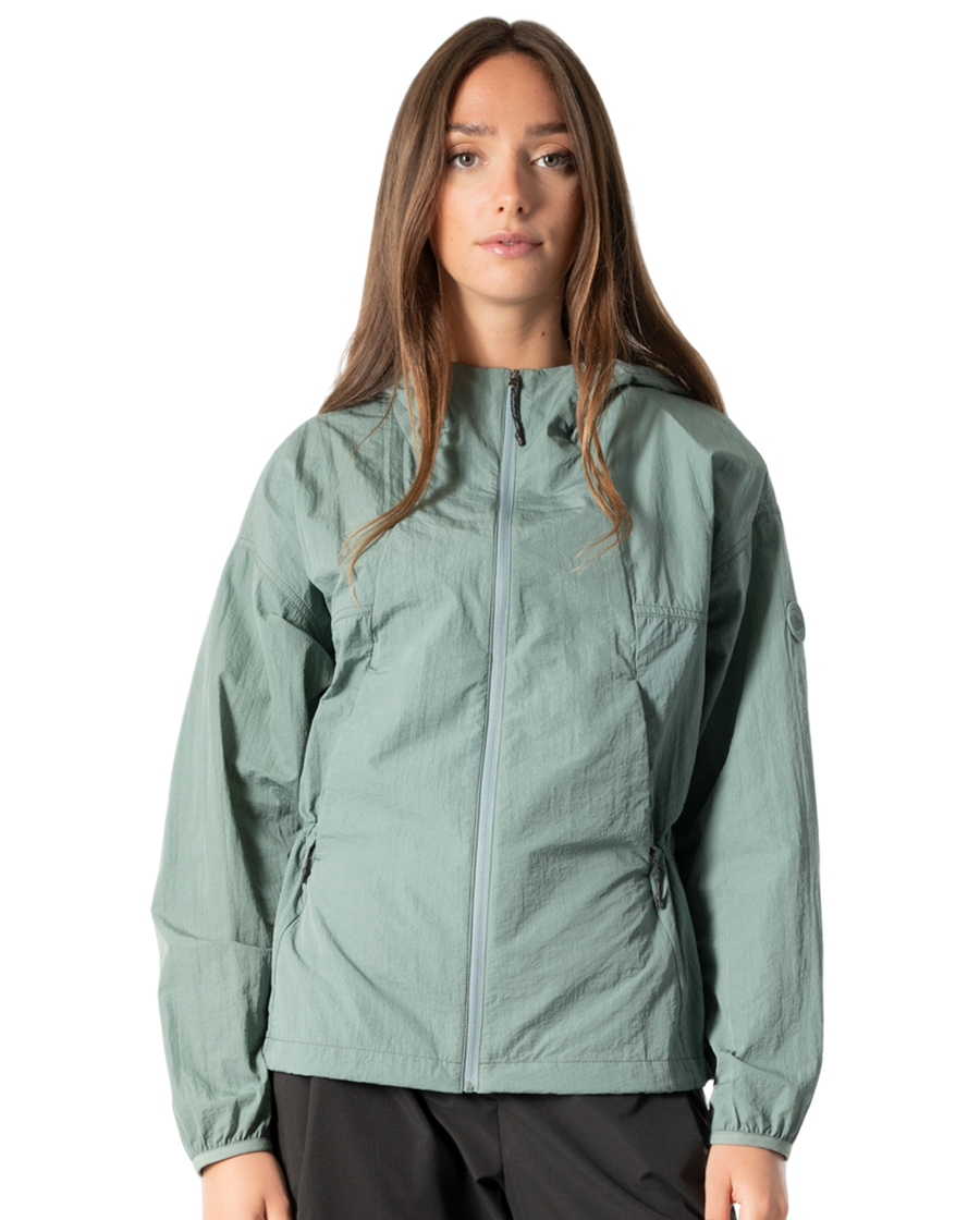 1911712-315 | WOMEN'S HOODED JACKET | SAGE GREEN