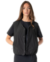 1911713-008 | WOMEN'S WATER REPELLENT REVERSIBLE PADDED VEST JAC | BLACK