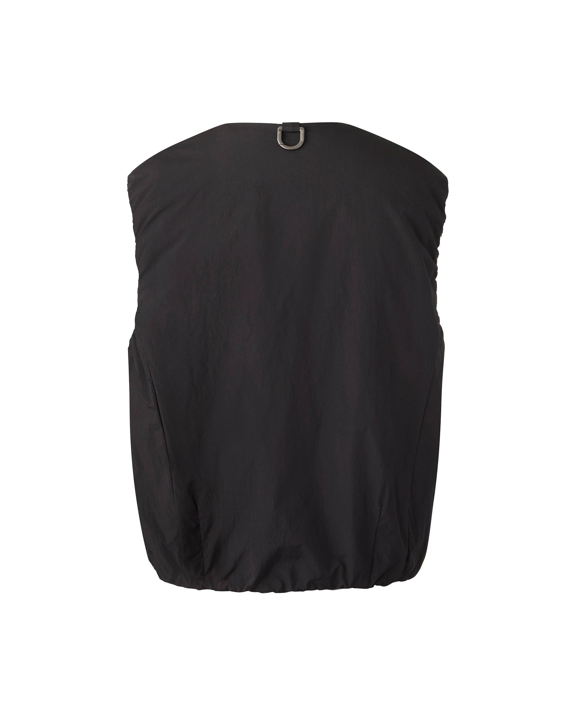 1911713-008 | WOMEN'S WATER REPELLENT REVERSIBLE PADDED VEST JAC | BLACK