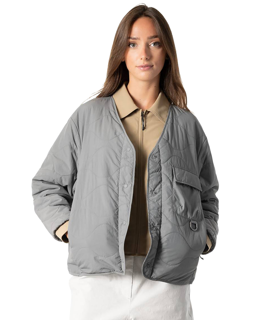 1911716-006 | WOMEN'S WATER REPELLENT PADDED JACKET | IRON GREY