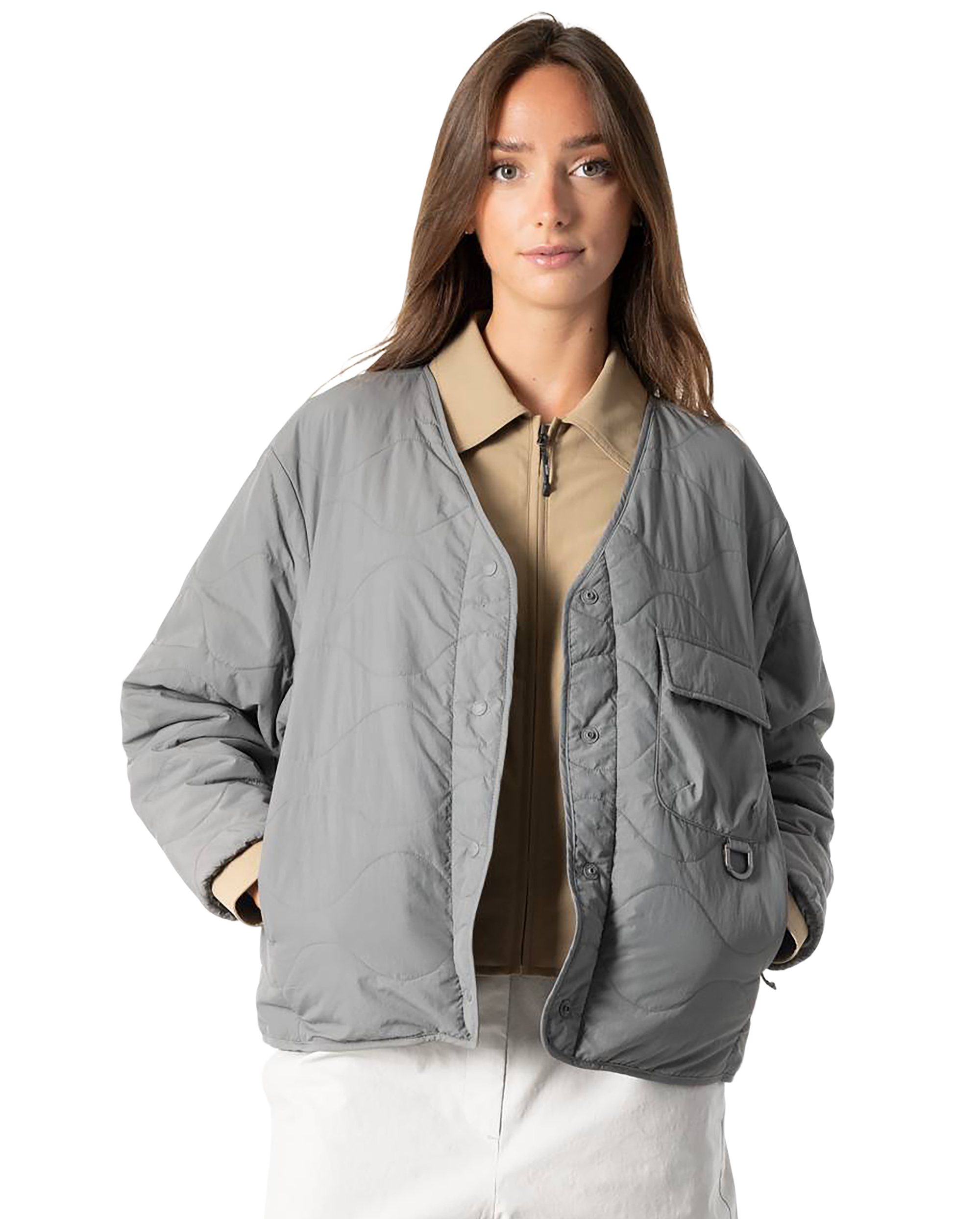 1911716-006 | WOMEN'S WATER REPELLENT PADDED JACKET | IRON GREY
