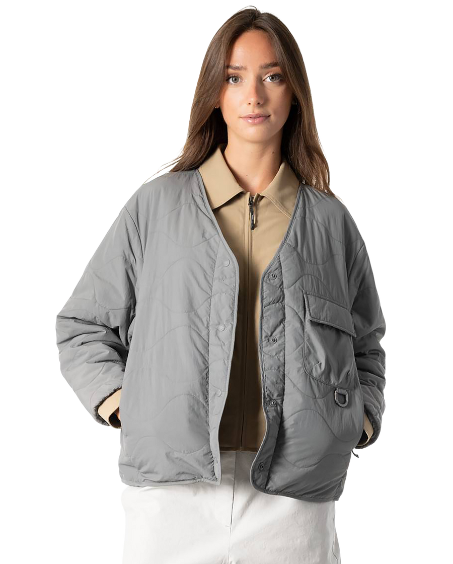 1911716-006 | WOMEN'S WATER REPELLENT PADDED JACKET | IRON GREY