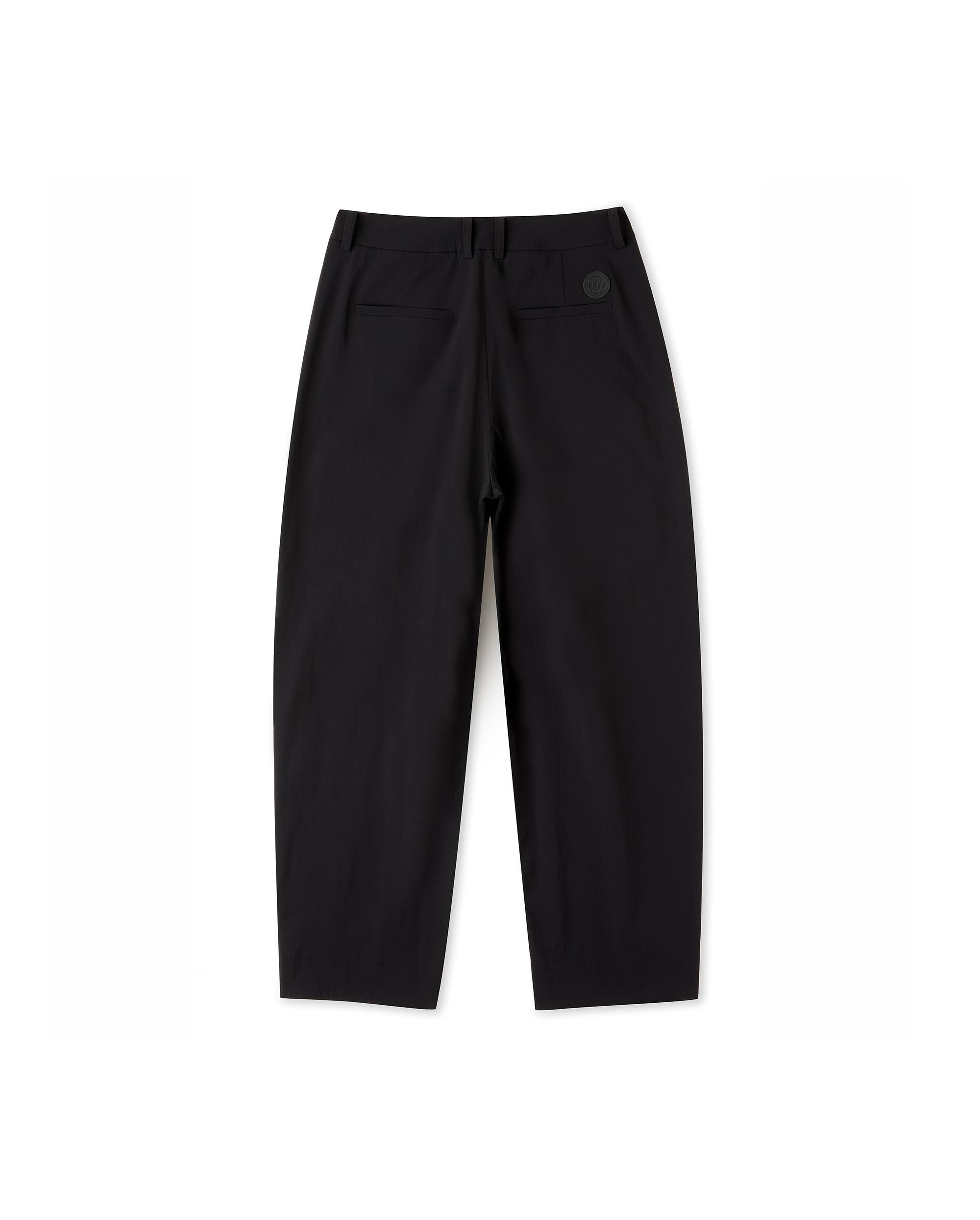 1911717-008 | WOMEN'S BARREL LEG PANTS | BLACK