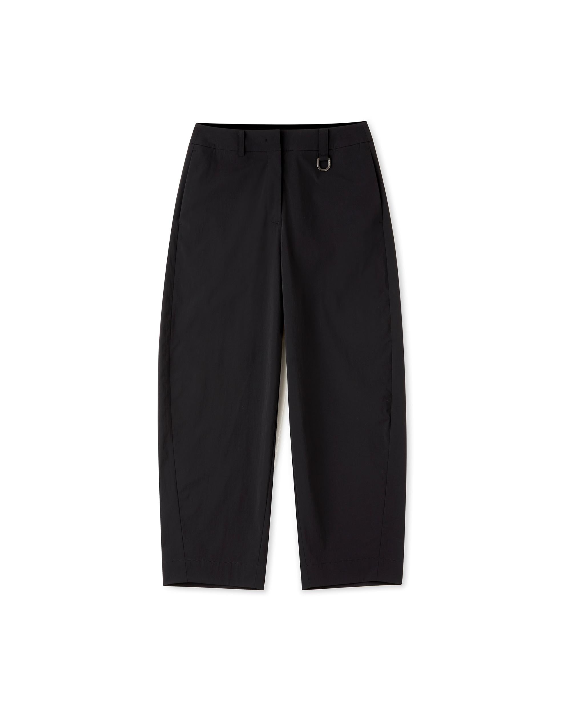 1911717-008 | WOMEN'S BARREL LEG PANTS | BLACK