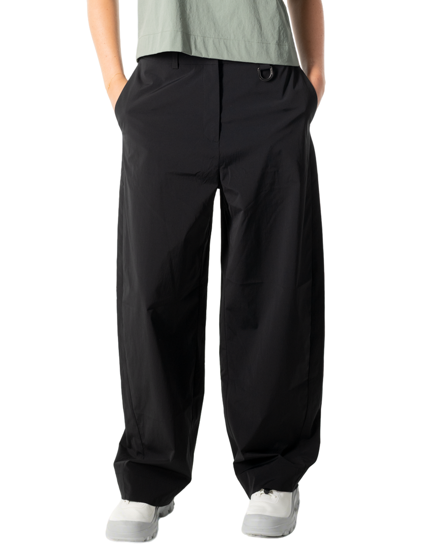1911717-008 | WOMEN'S BARREL LEG PANTS | BLACK