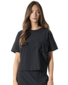 1911719-008 | WOMEN'S POCKET T-SHIRT | BLACK