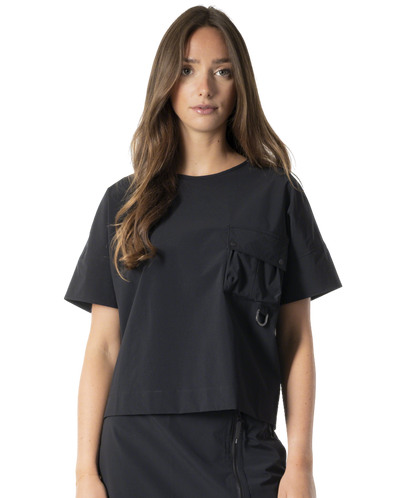 1911719-008 | WOMEN'S POCKET T-SHIRT | BLACK