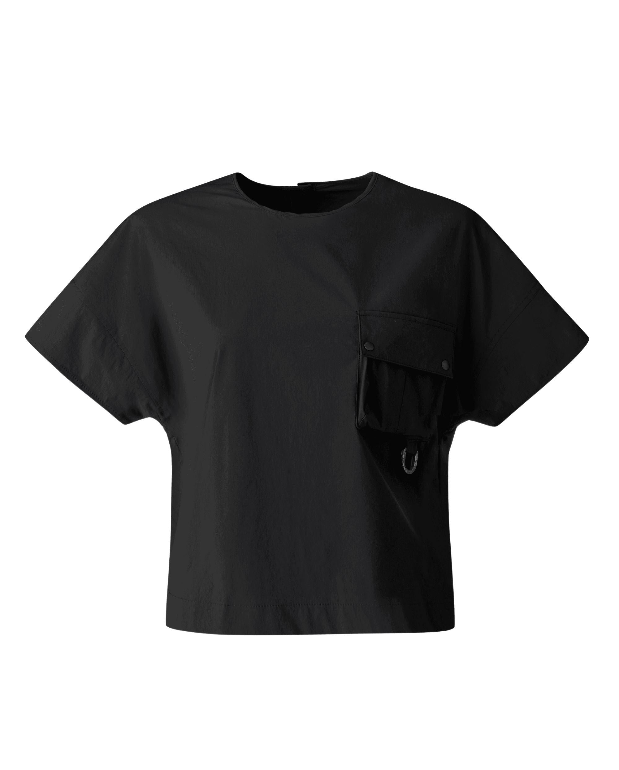 1911719-008 | WOMEN'S POCKET T-SHIRT | BLACK