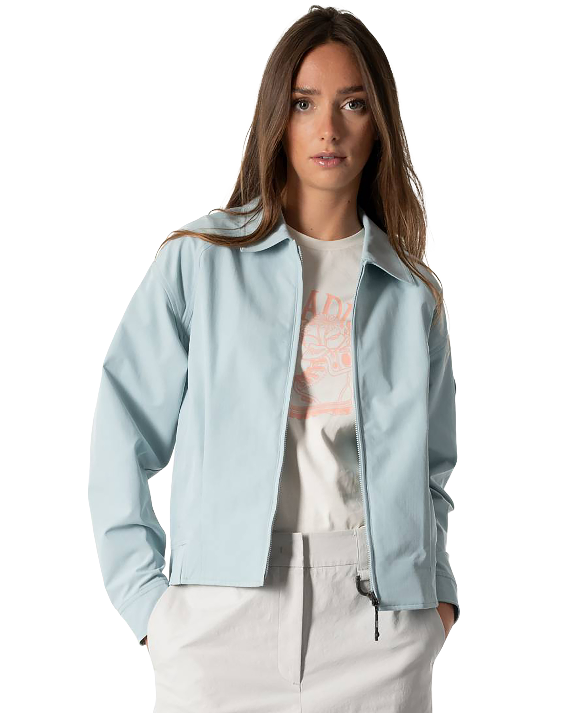 1911720-023 | WOMEN'S CARGO LONG SLEEVES JACKET | CLOUD GRAY