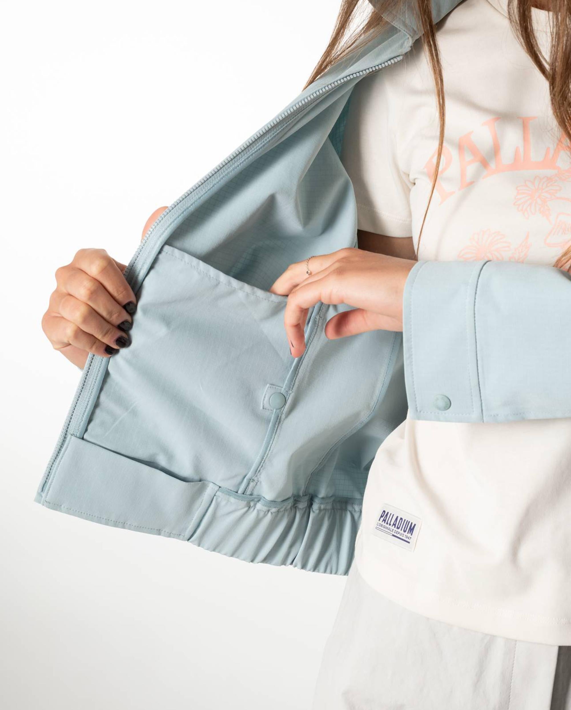 1911720-023 | WOMEN'S CARGO LONG SLEEVES JACKET | CLOUD GRAY