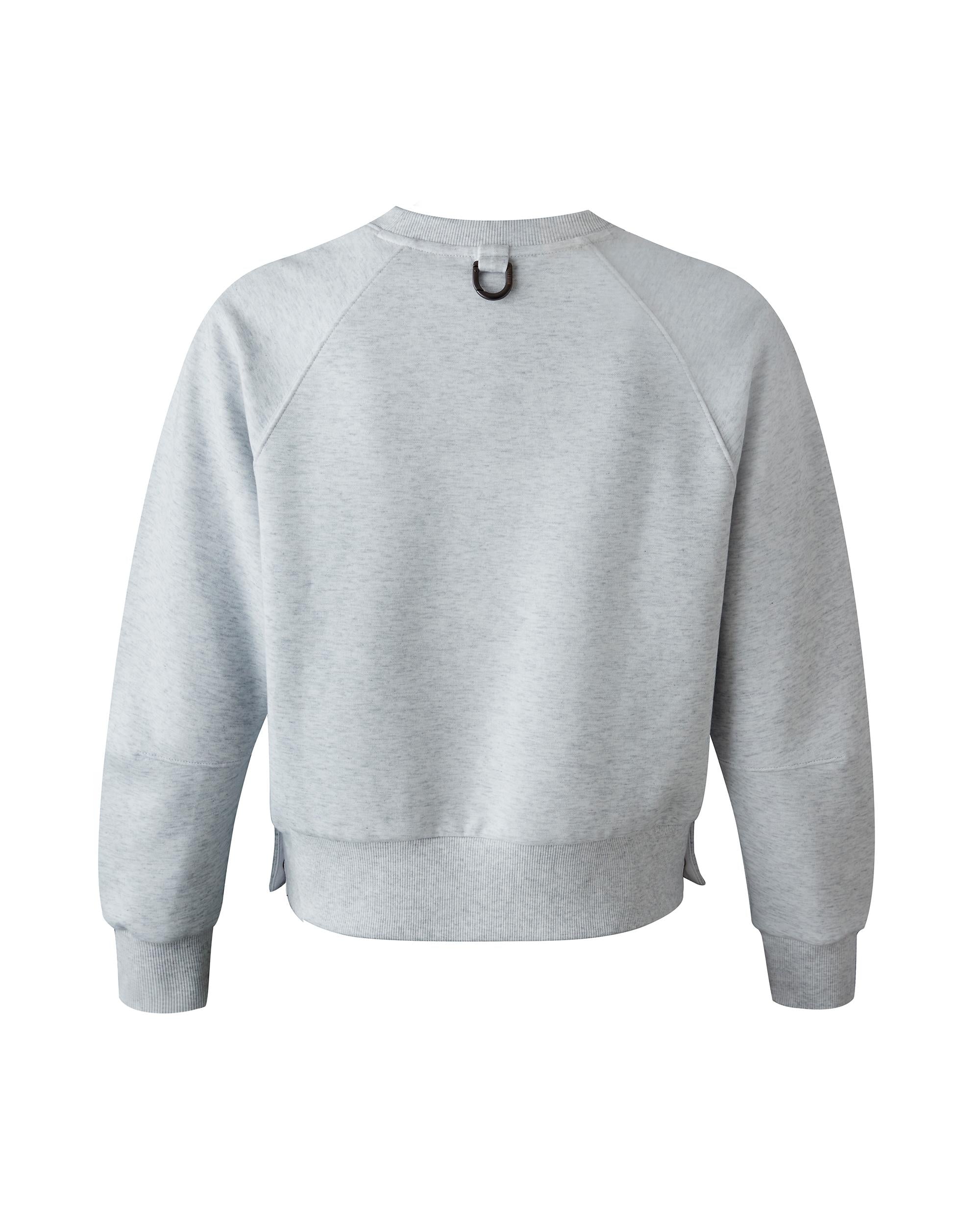 1911721-040 | WOMEN'S EMBROIDERED PALLADIUM THEME LOGO SWEATSHIR | ICEBERG