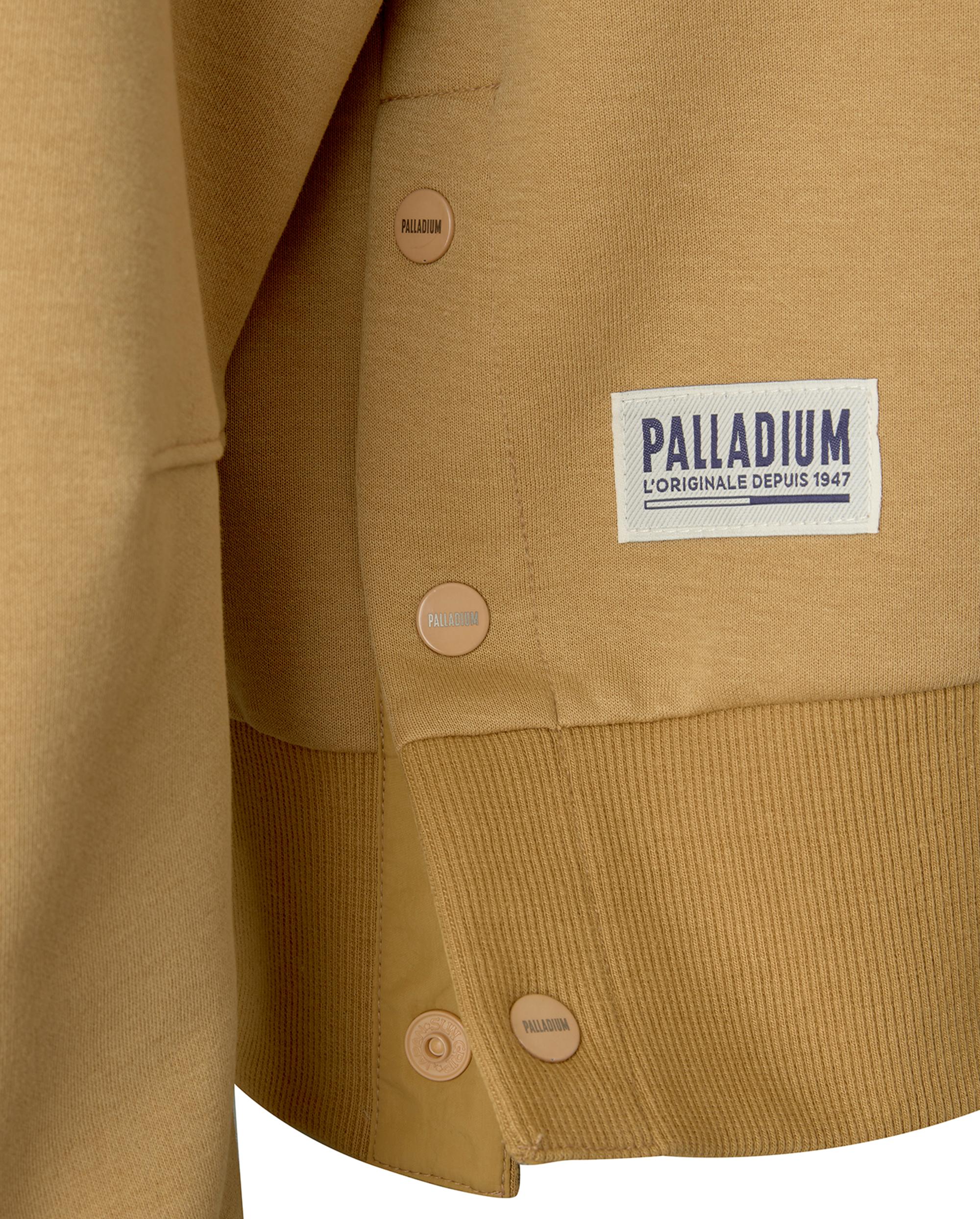 1911721-297 | WOMEN'S EMBROIDERED PALLADIUM THEME LOGO SWEATSHIR | HERITAGE CAMEL