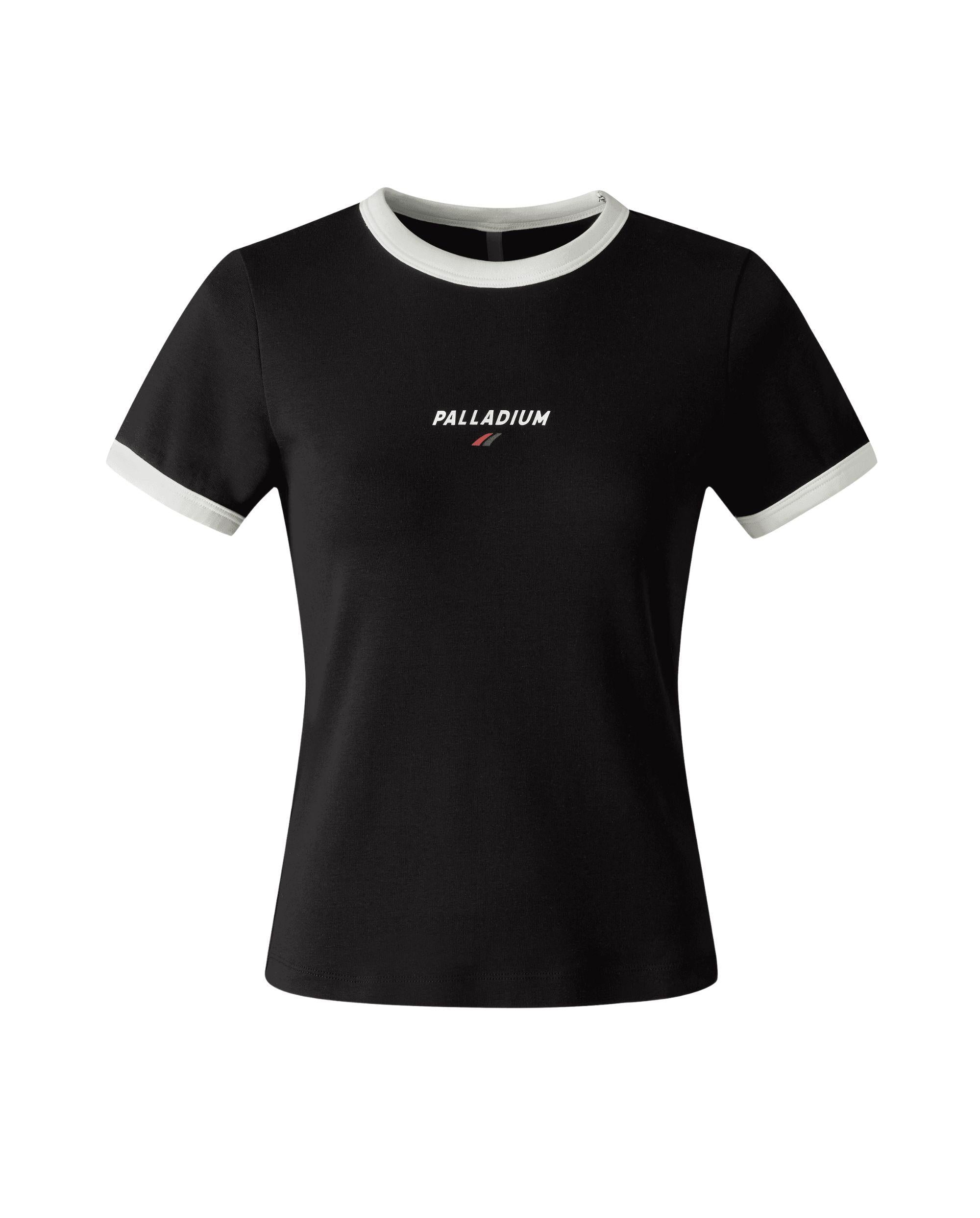 1911723-008 | WOMEN'S PALLADIUM LOGO COLOR BLOCKS T-SHIRT | BLACK