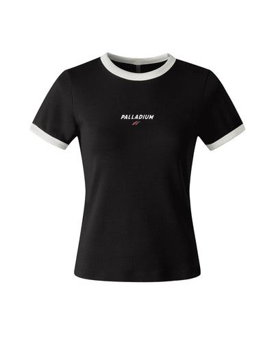1911723-008 | WOMEN'S PALLADIUM LOGO COLOR BLOCKS T-SHIRT | BLACK