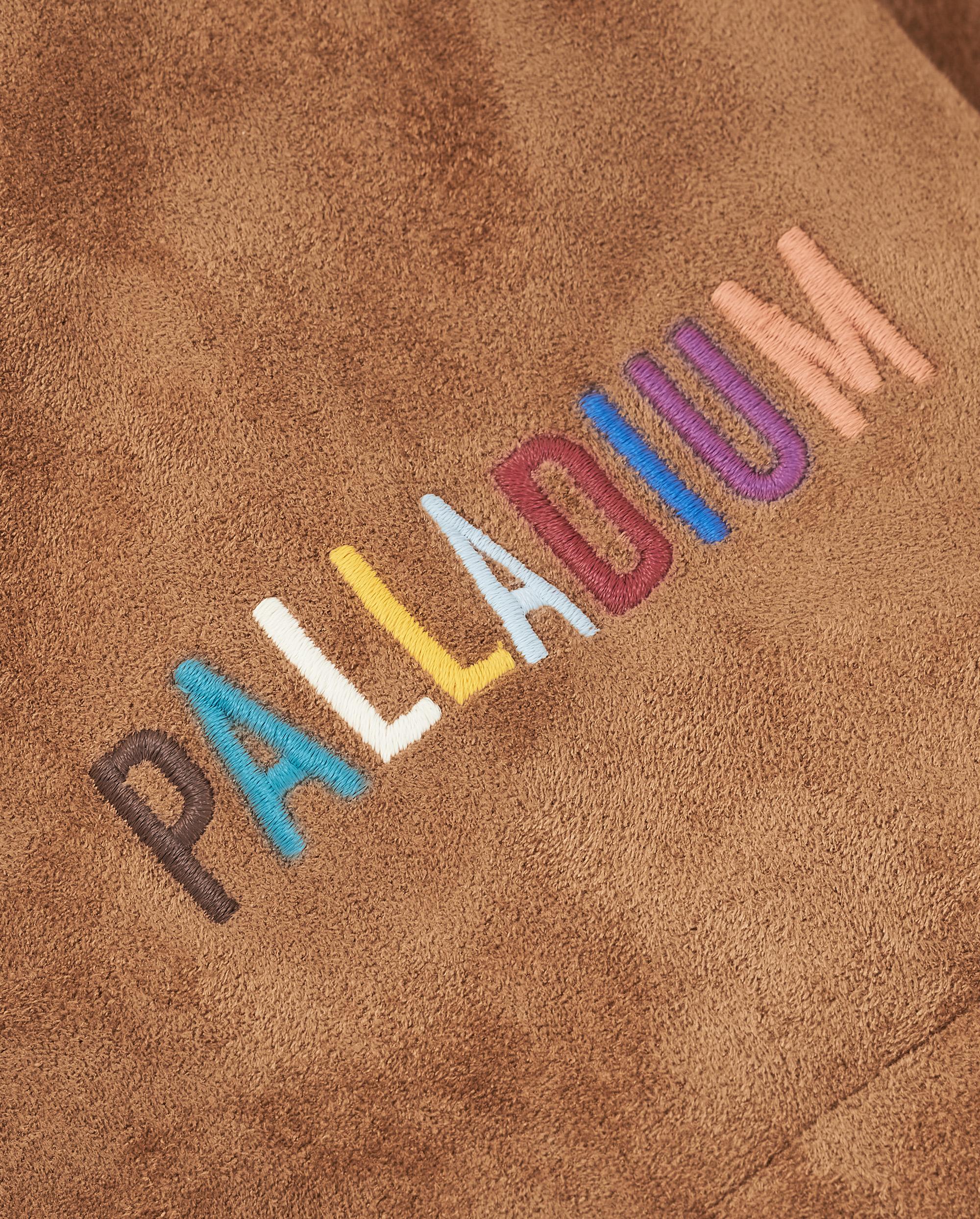 1911915-238 | WOMEN'S IRIS LOGO FAUX SUEDE FLEECE COLLAR JACKET | DACHSHUND