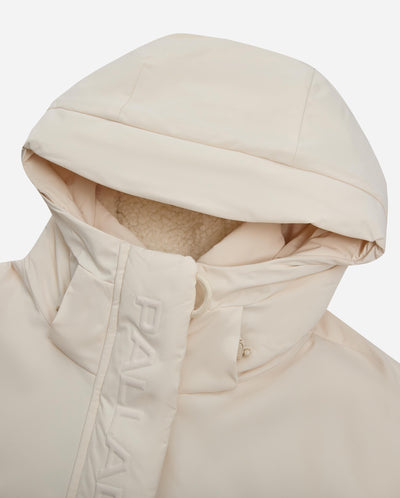 1911917-244 | WOMEN'S LOOSE FIT CARGO HOODED JACKET | WHITECAP GRAY