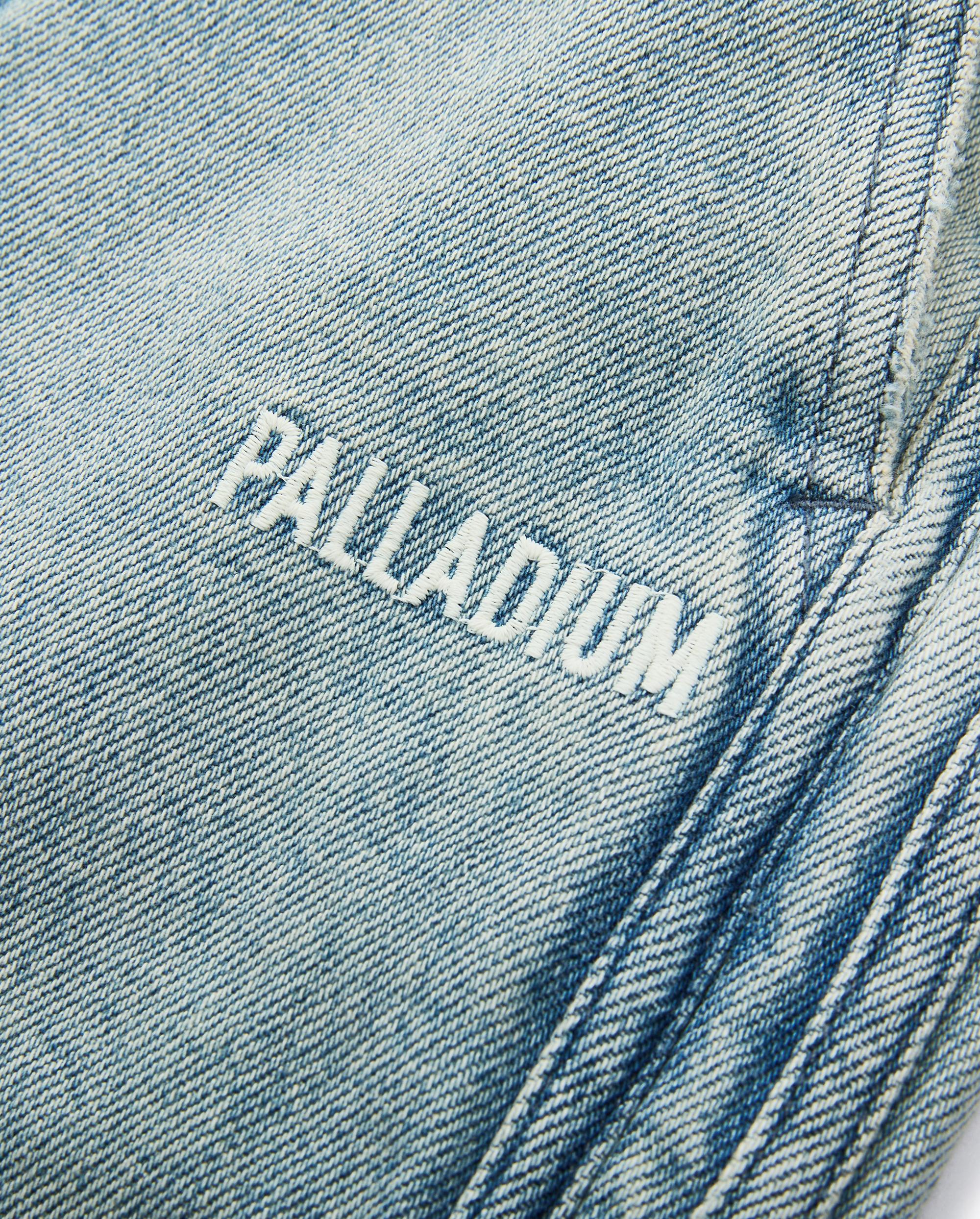1911918-481 | WOMEN'S PALLADIUM LOGO WASHED JEANS | VINTAGE INDIGO