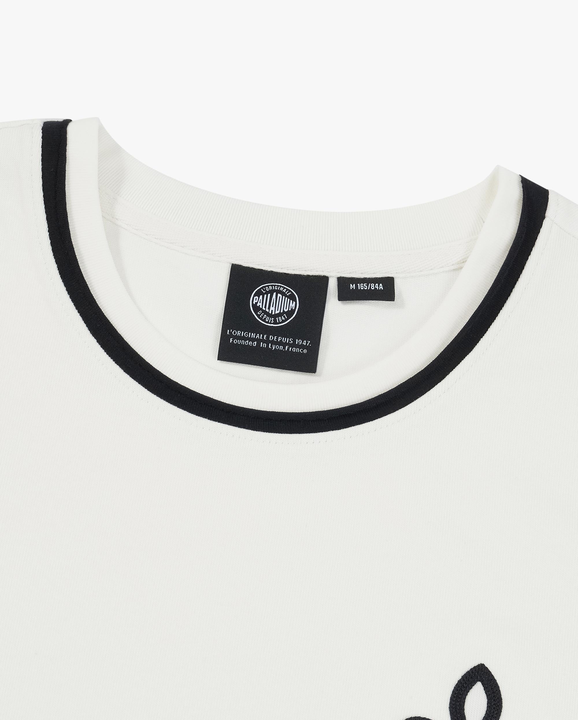 1911931-262 | WOMEN'S IRIS LOGO COLOR BLOCKS T-SHIRT | MARSHMALLOW