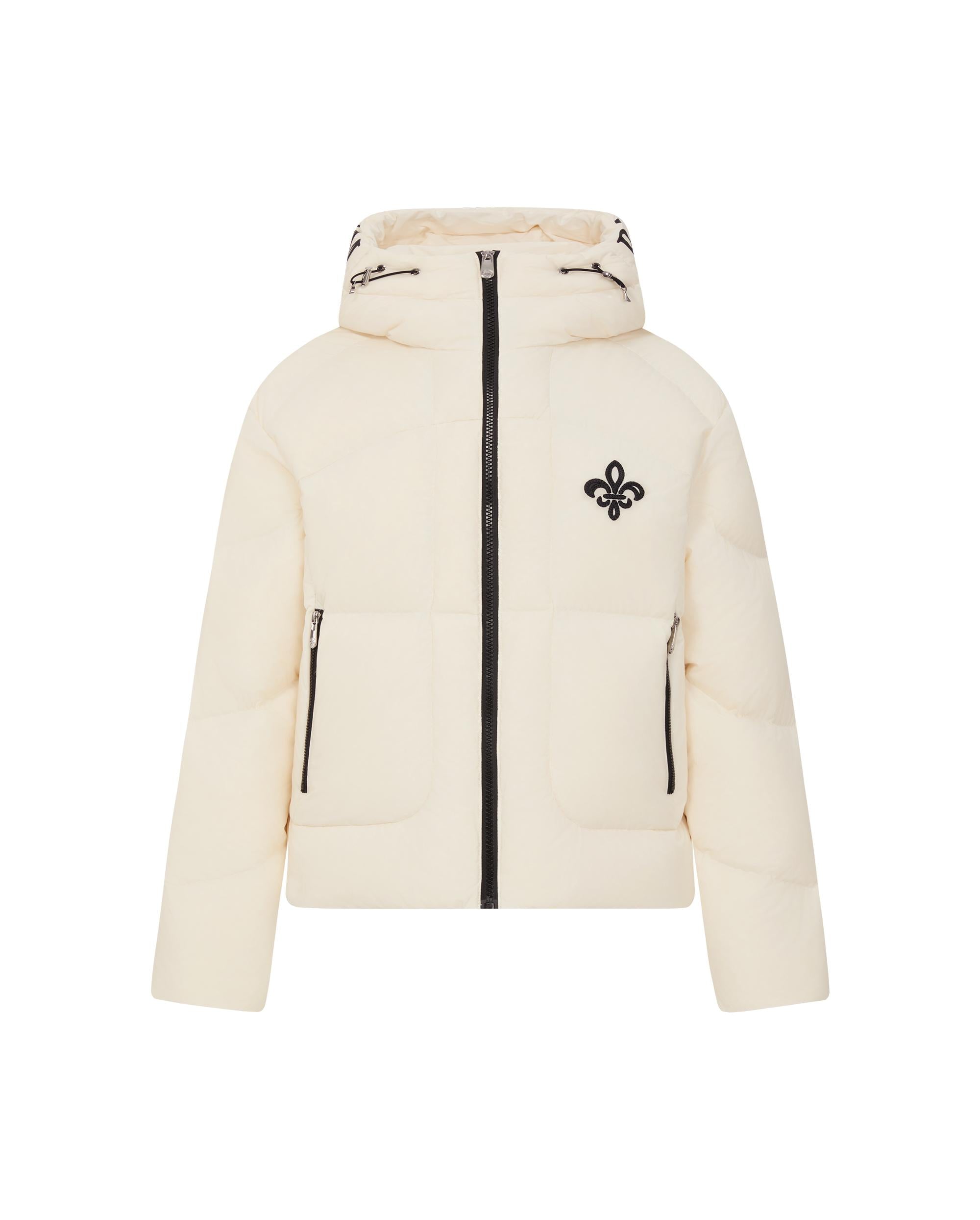 1911932-232 | WOMEN'S MICRO-CROPPED WATER REPELLENT DOWN JACKET | VANILLA ICE