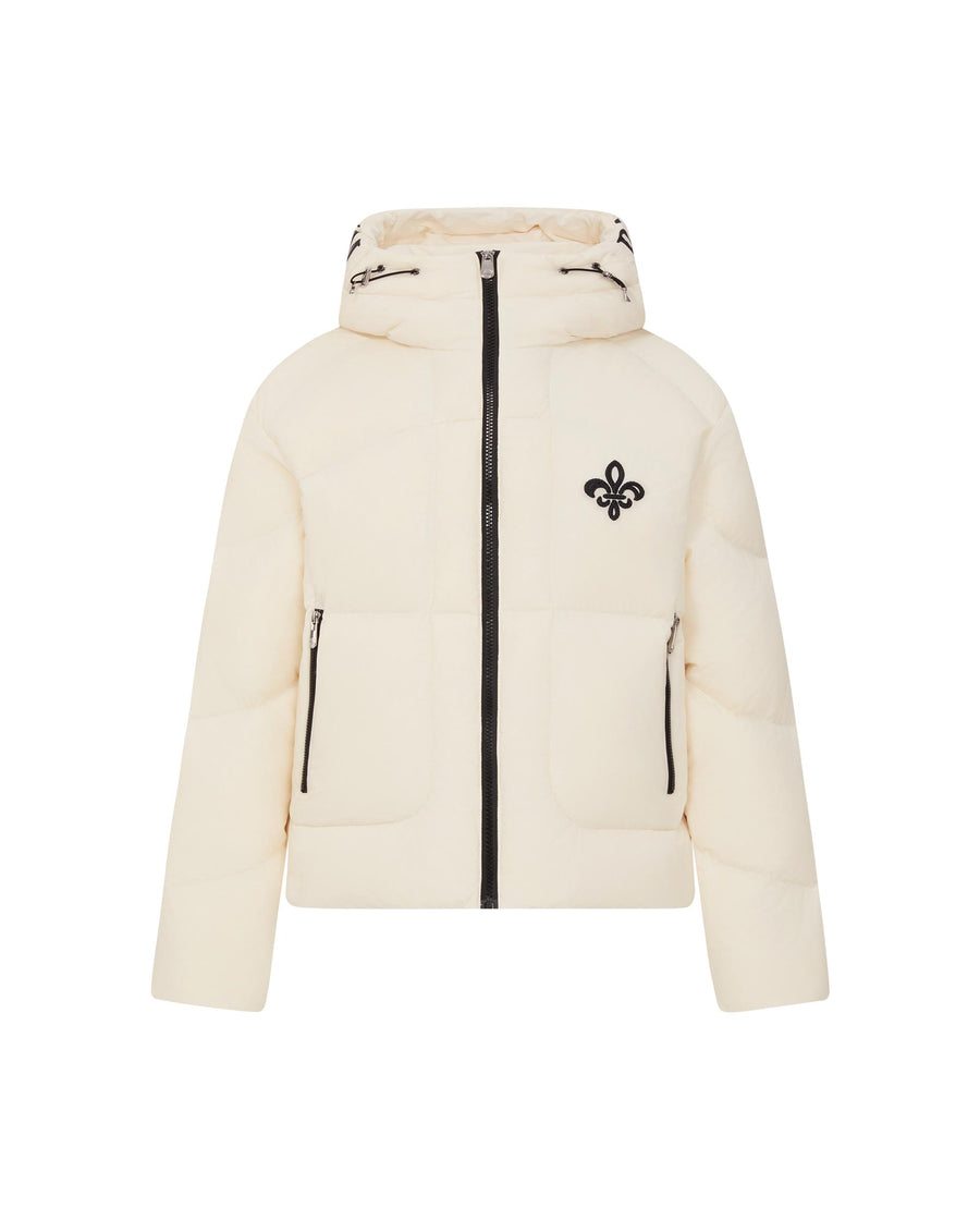 1911932-232 | WOMEN'S MICRO-CROPPED WATER REPELLENT DOWN JACKET | VANILLA ICE