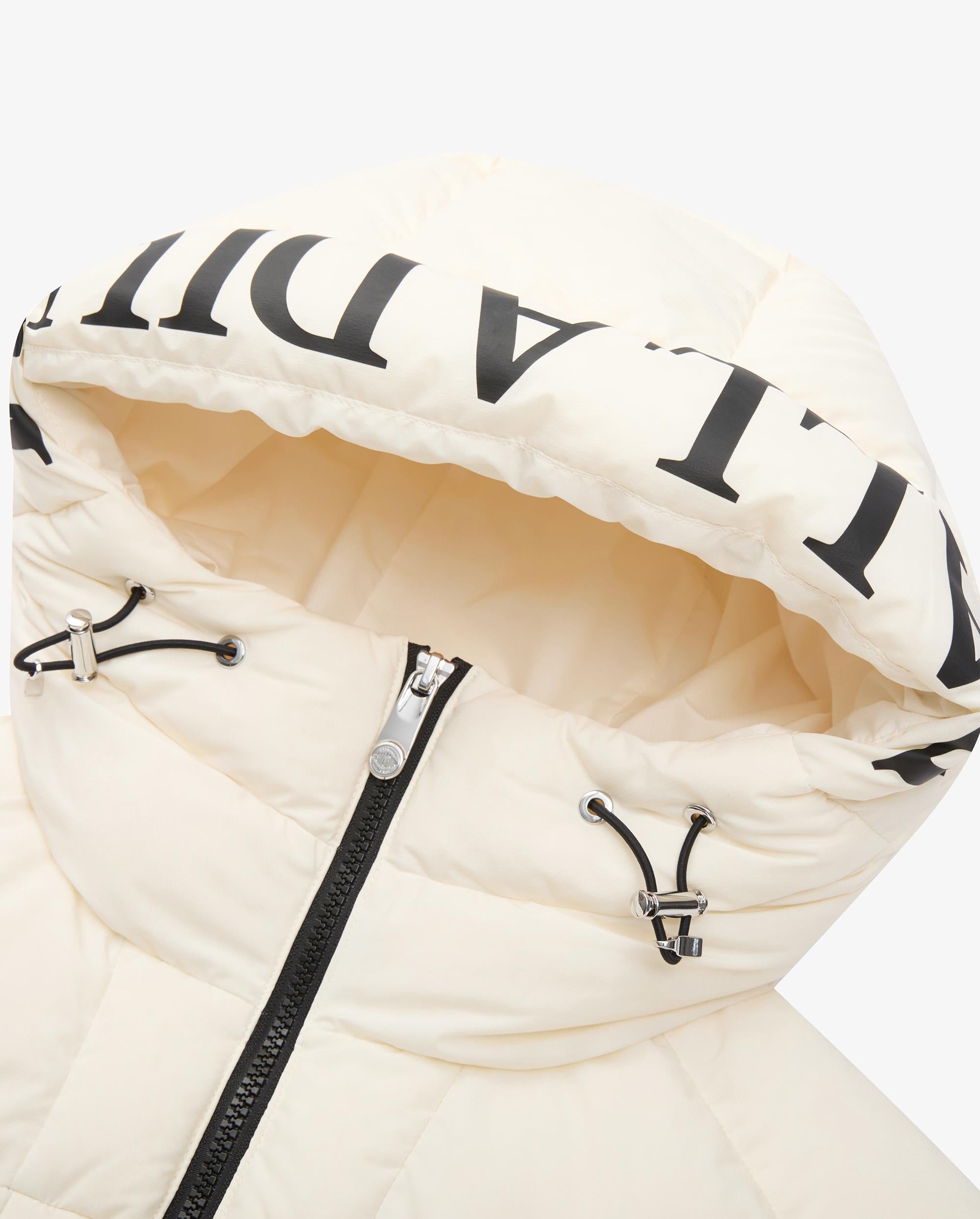 1911932-232 | WOMEN'S MICRO-CROPPED WATER REPELLENT DOWN JACKET | VANILLA ICE