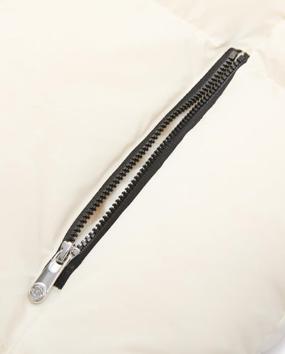 1911932-232 | WOMEN'S MICRO-CROPPED WATER REPELLENT DOWN JACKET | VANILLA ICE