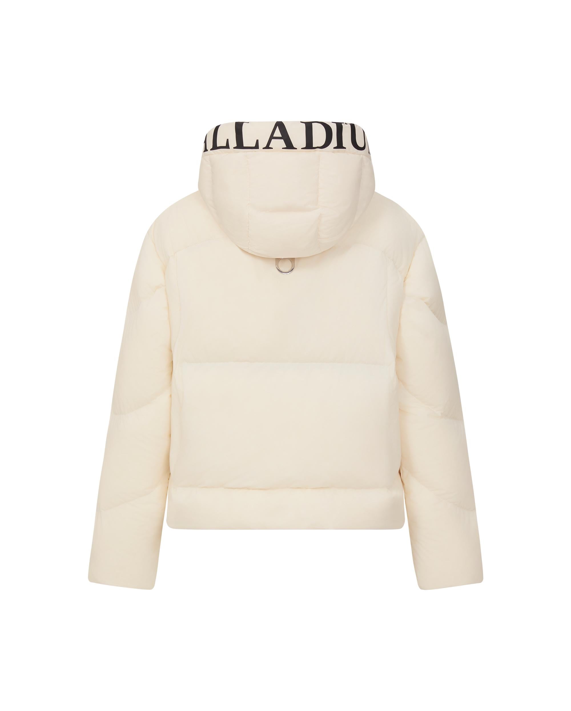 1911932-232 | WOMEN'S MICRO-CROPPED WATER REPELLENT DOWN JACKET | VANILLA ICE