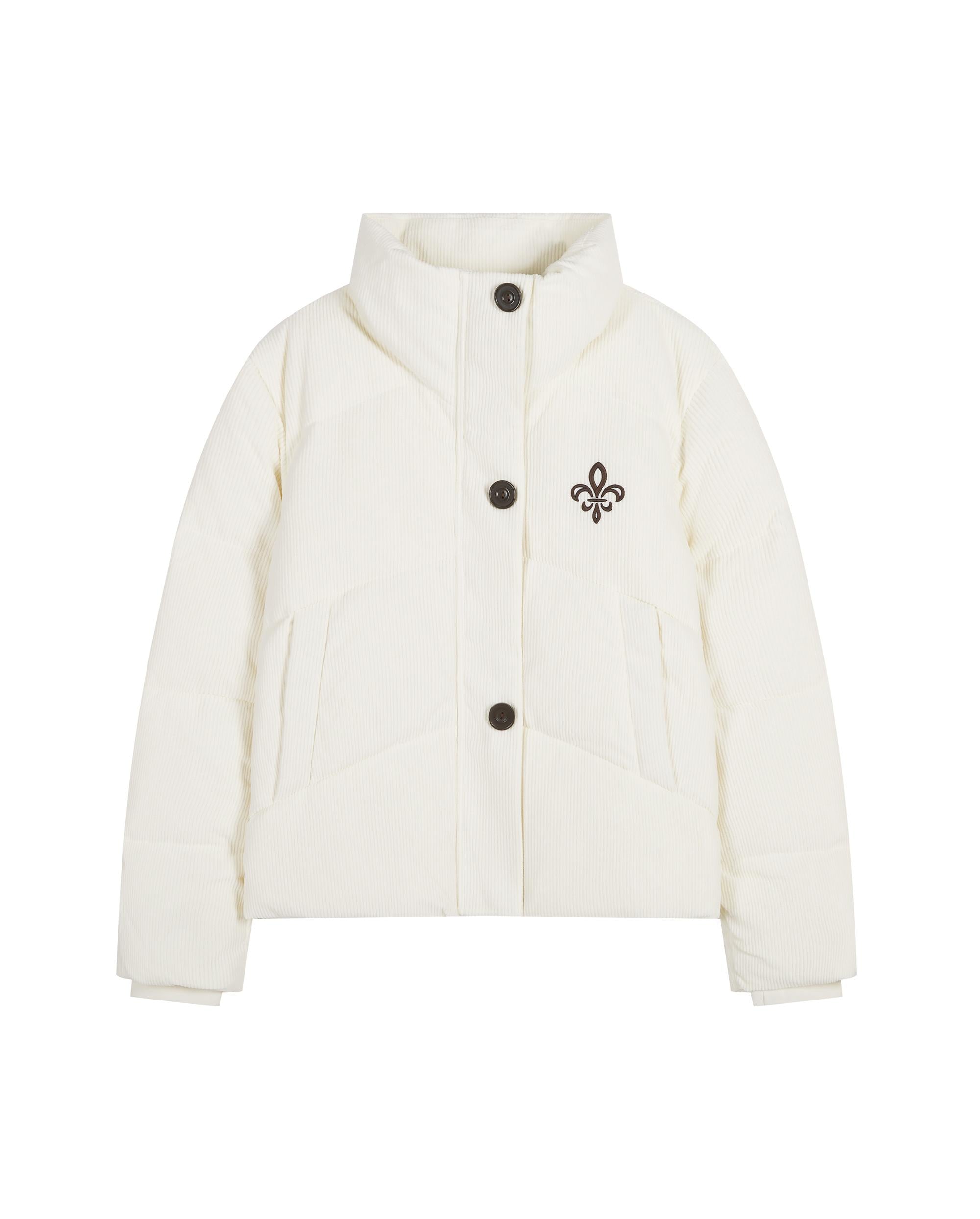 1911933-232 | WOMEN'S IRIS LOGO DOWN JACKET | VANILLA ICE