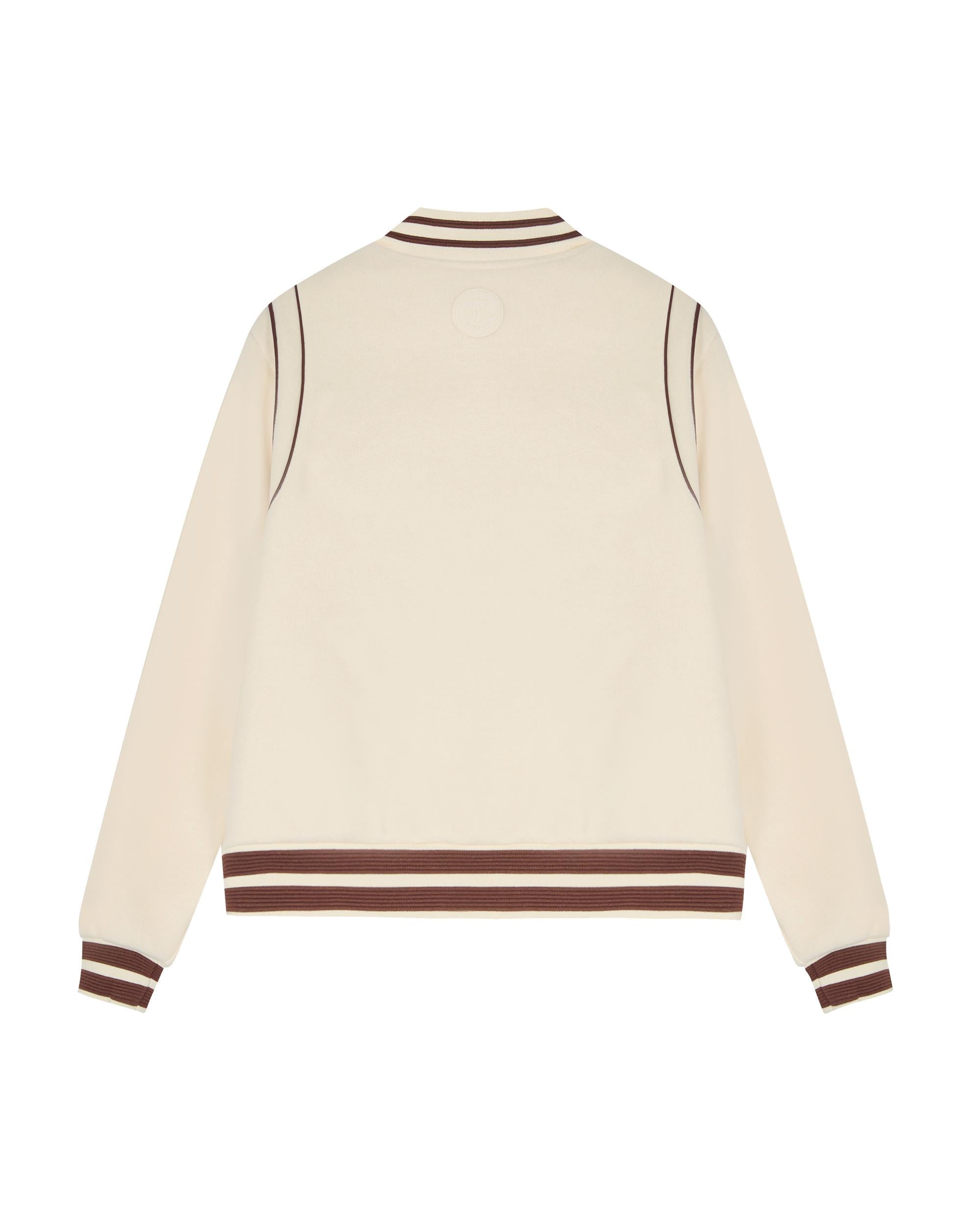 1911948-232 | WOMEN'S IRIS LOGO BRUSHED COLOR BLOCKS JACKET | VANILLA ICE