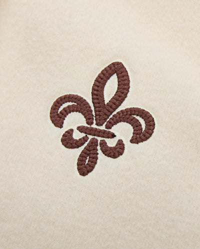 1911948-232 | WOMEN'S IRIS LOGO BRUSHED COLOR BLOCKS JACKET | VANILLA ICE