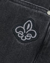 1911957-032 | WOMEN'S IRIS LOGO WIDE-LEG JEANS | TAP SHOE