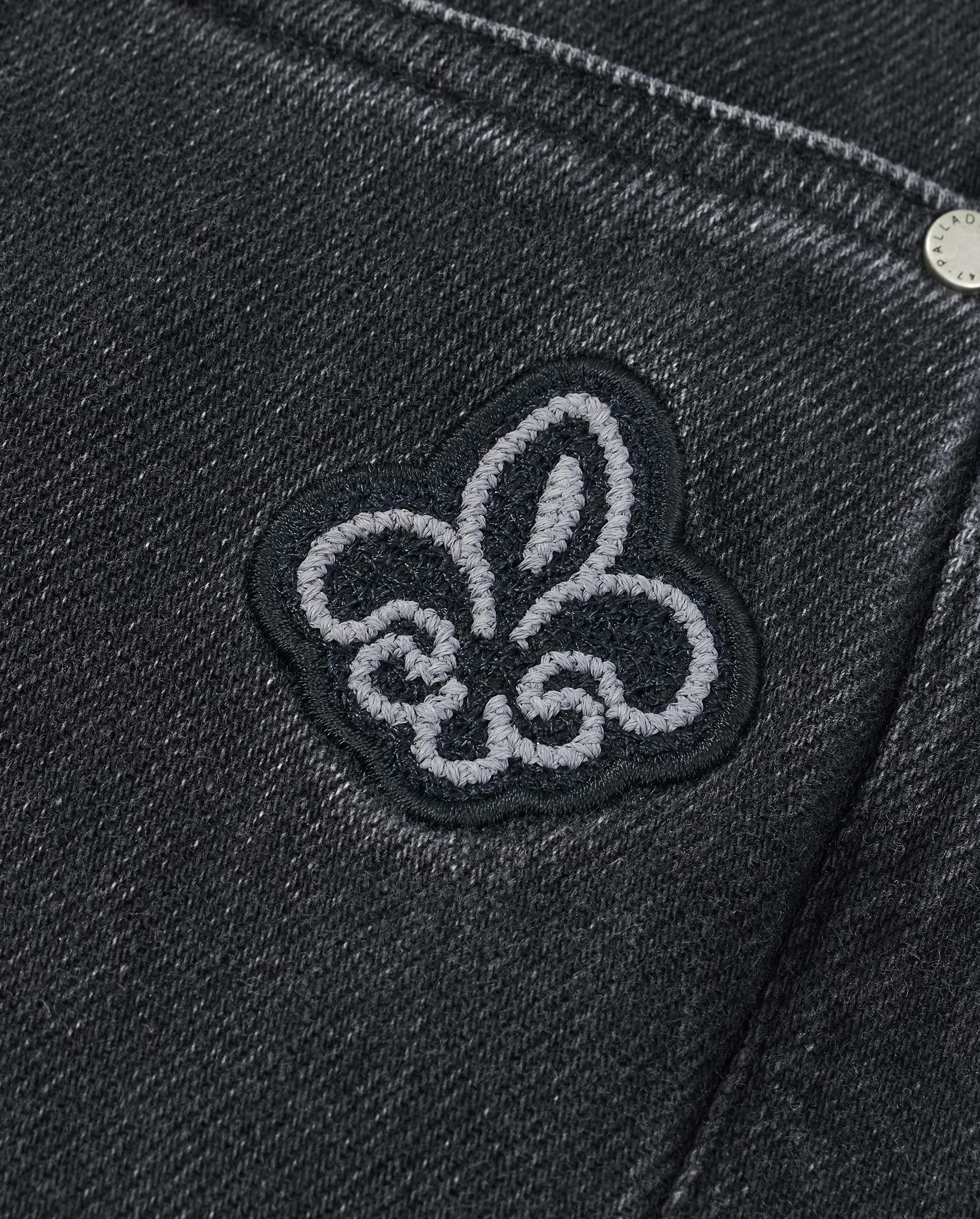 1911957-032 | WOMEN'S IRIS LOGO WIDE-LEG JEANS | TAP SHOE