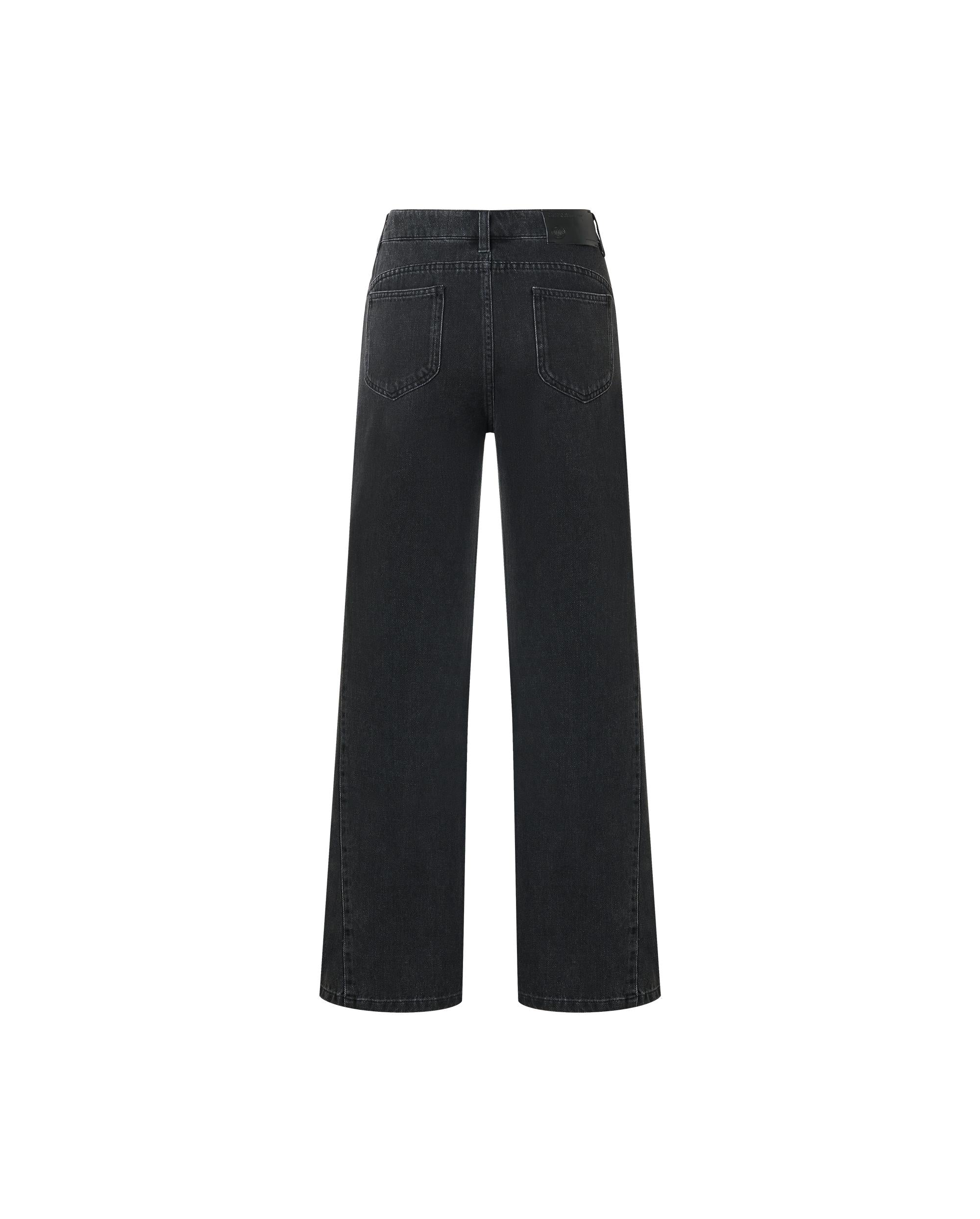 1911957-032 | WOMEN'S IRIS LOGO WIDE-LEG JEANS | TAP SHOE