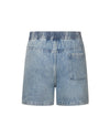 1911976-397 | WOMEN'S IRIS LOGO DENIM SHORTS | MOUNTAIN SPRING