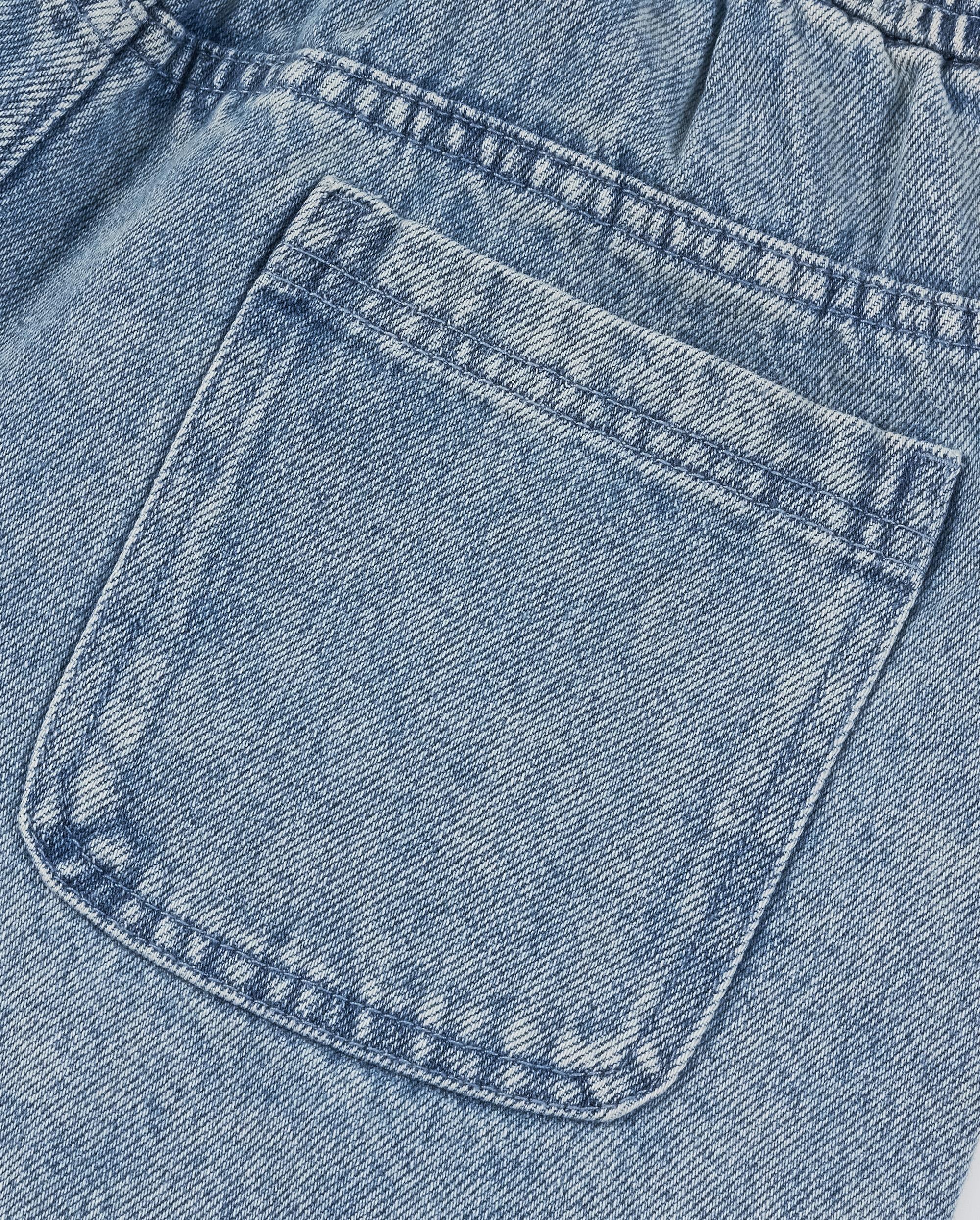 1911976-397 | WOMEN'S IRIS LOGO DENIM SHORTS | MOUNTAIN SPRING