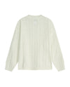 1911981-232 | WOMEN'S EMBROIDERED P LOGO V-NECK CARDIGAN | VANILLA ICE