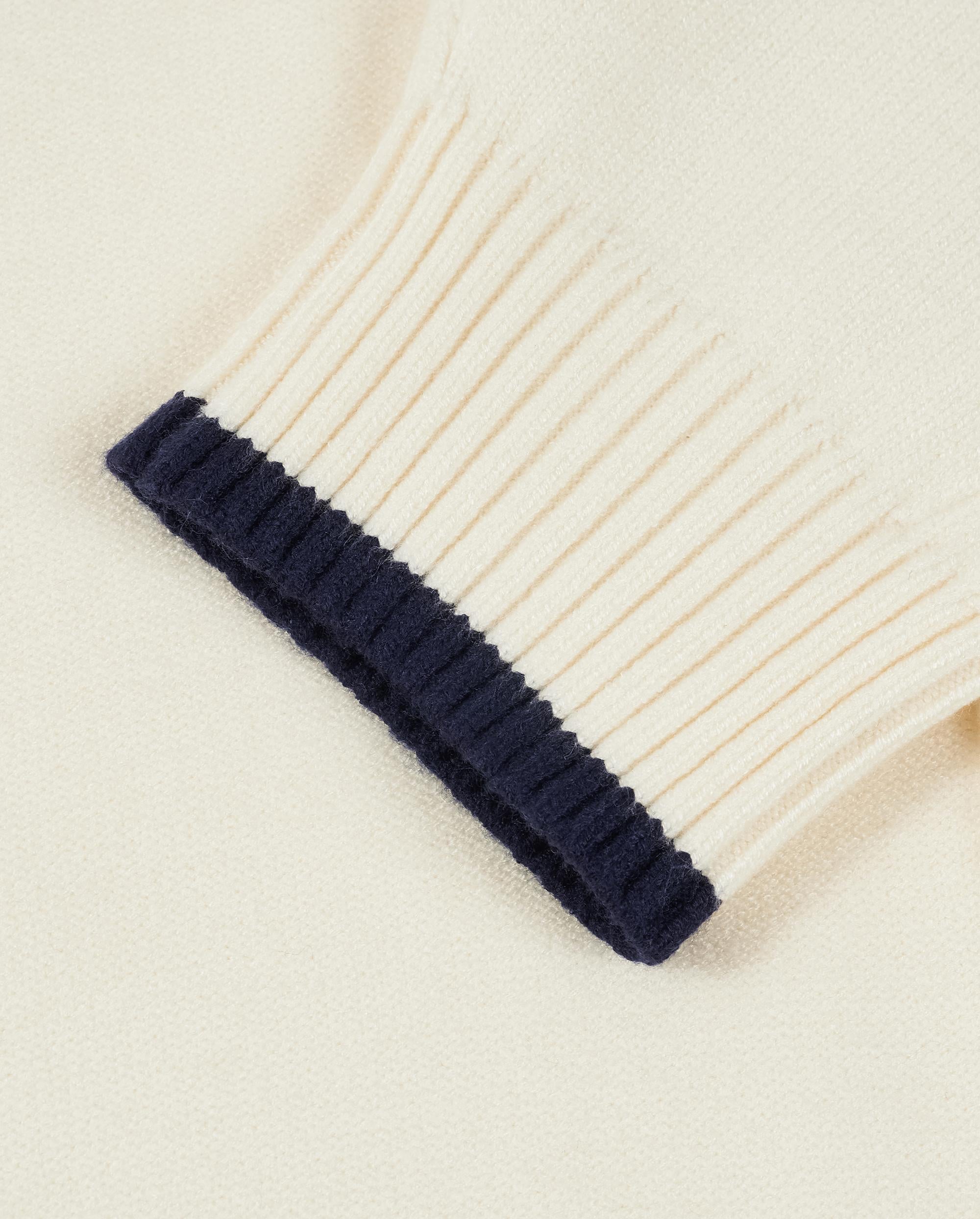 1911984-232 | WOMEN'S IRIS LOGO COLOR BLOCKS SWEATER | VANILLA ICE