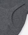 1911985-069 | WOMEN'S IRIS LOGO REVERSIBLE ZIP CROPPED CARDIGAN | GRAY PINSTRIPE