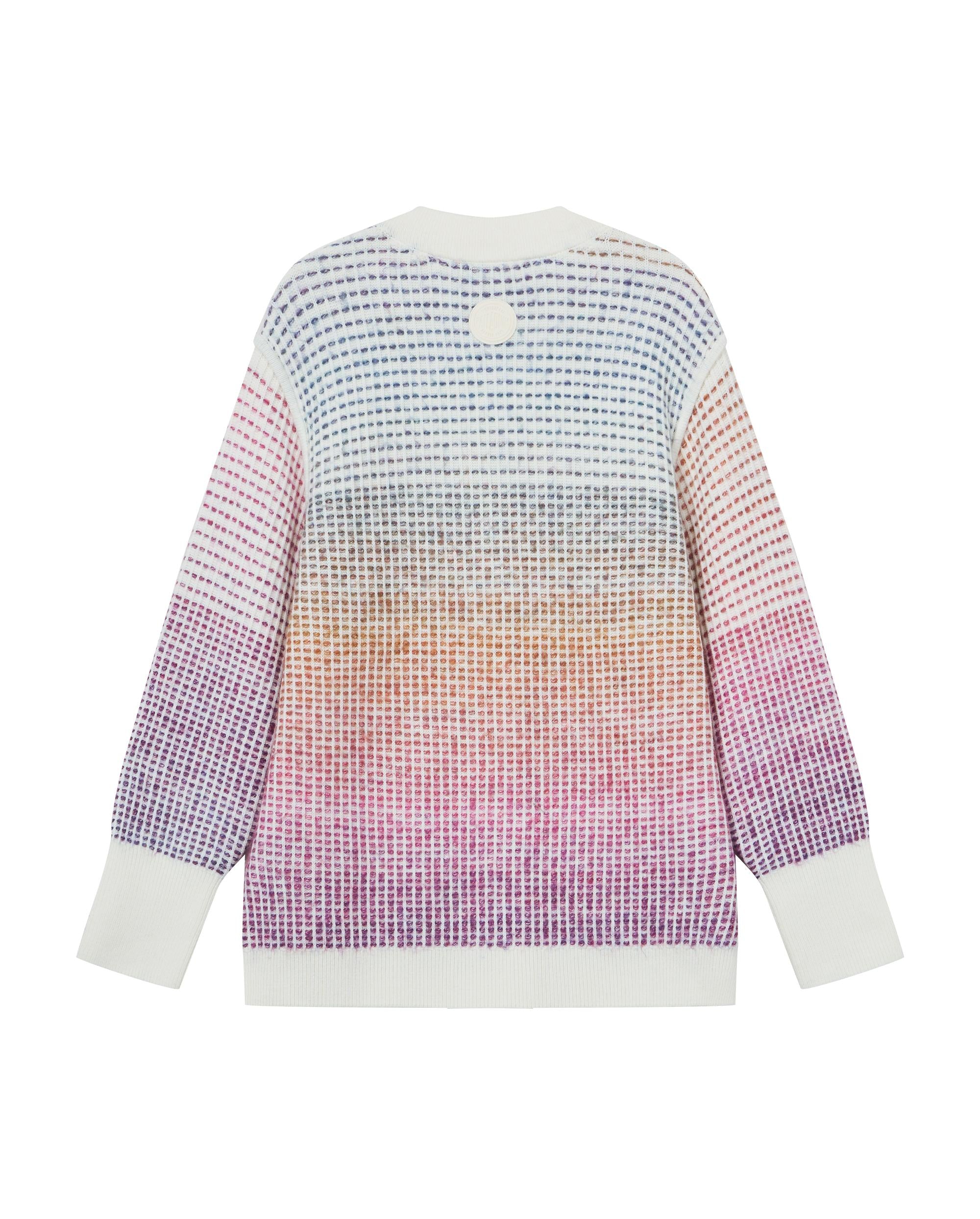 1911990-517 | WOMEN'S IRIS LOGO GRADIENT COLOR CARDIGAN | GRADIENT PL