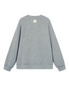 1911993-081 | WOMEN'S PALLADIUM IRIS LOGO SIDE TAPED COTTON SWEA | GY BN13