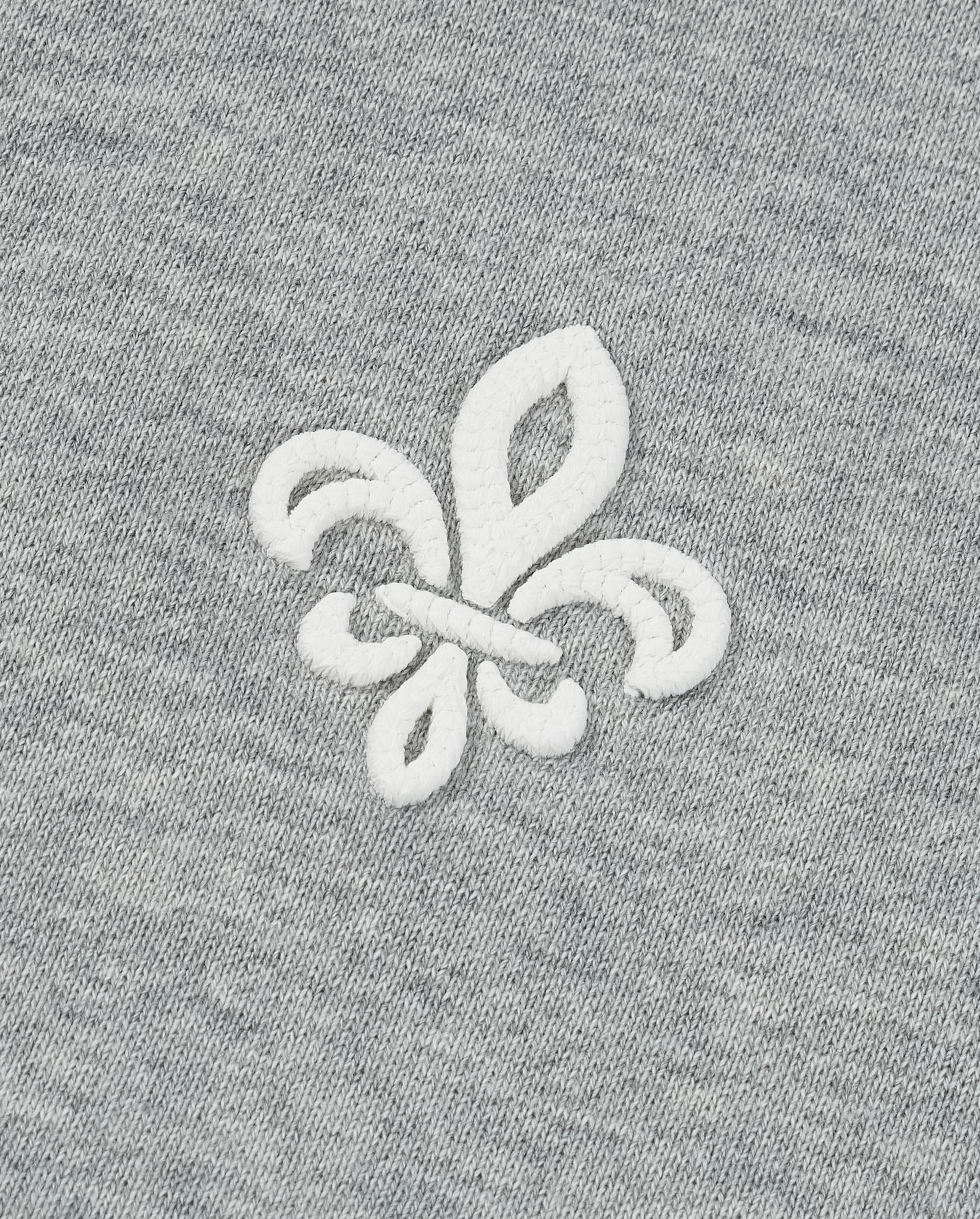 1911993-081 | WOMEN'S PALLADIUM IRIS LOGO SIDE TAPED COTTON SWEA | GY BN13