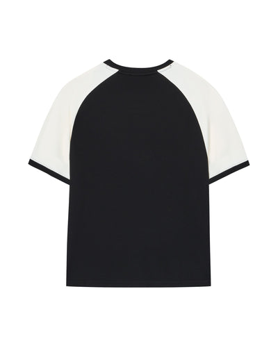 1911998-032 | WOMEN'S LOGO LOOSE FIT VINTAGE COLOR BLOCKS T-SHIR | TAP SHOE