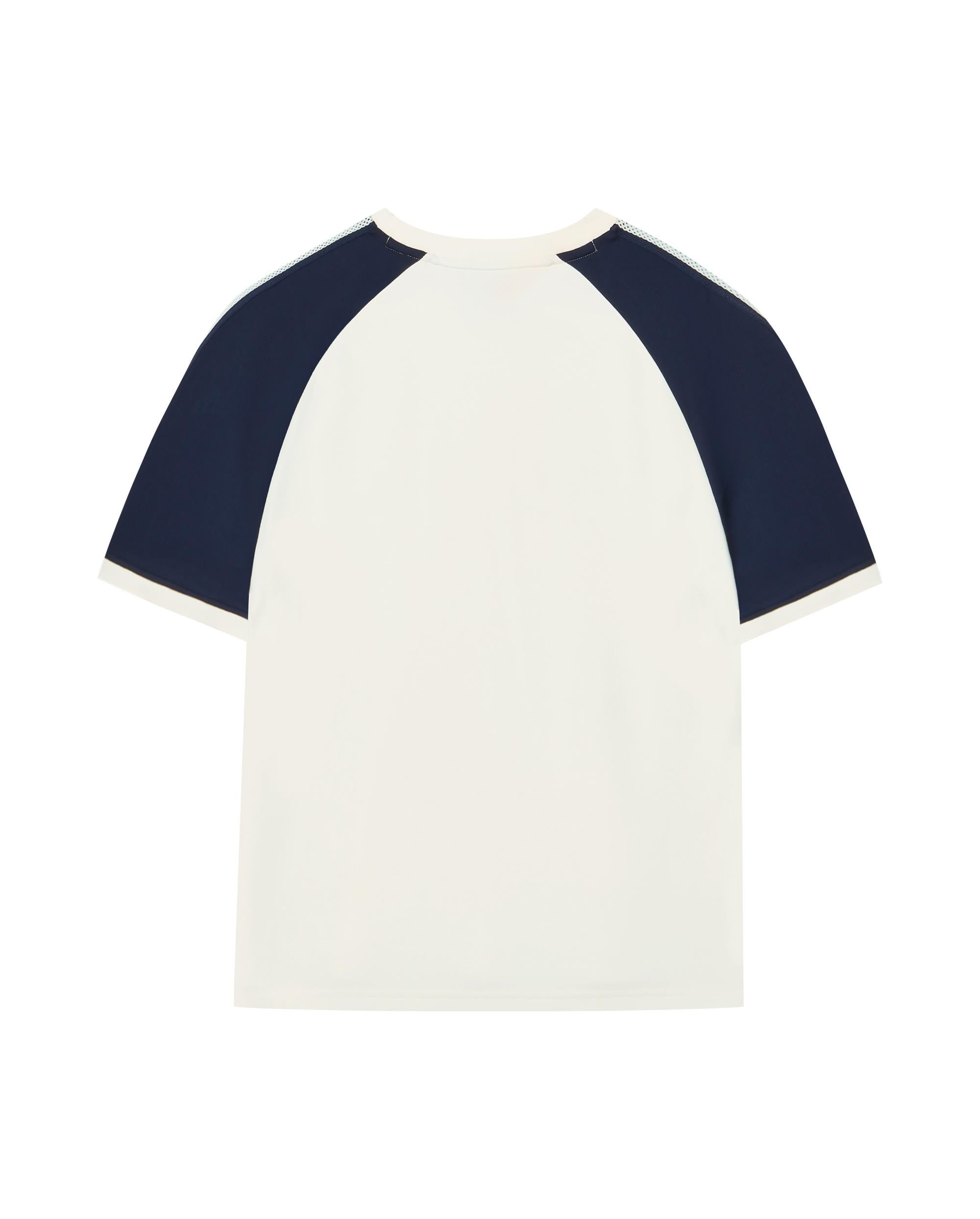 1911998-232 | WOMEN'S LOGO LOOSE FIT VINTAGE COLOR BLOCKS T-SHIR | VANILLA ICE