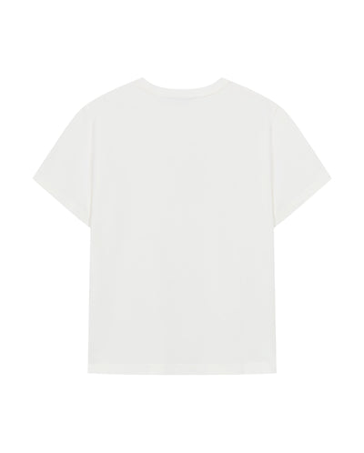 1912000-262 | WOMEN'S IRIS LOGO LOOSE FIT T-SHIRT | MARSHMALLOW